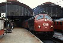 MY 1118 im Kopenhagener Hauptbahnhof im Frühjahr 1987