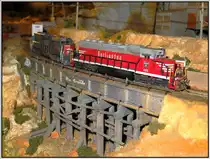 EMD SD40 882  Burlington  (09.02.2013)