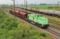 Am 5.Juli 2012 war eine 293 der Erfurter Bahn in Gro�korbetha auf dem Weg Richtung Merseburg.