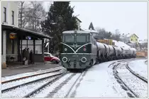 �GEG 2050.05 mit einem Kesselzug am 10.2.2013 abfahrbereit in Zwettl.

http://www.oegeg.at/