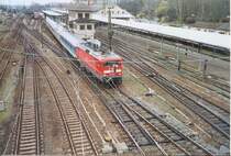 Interregio 2271 verl�sst den Bahnhof Riesa in Richtung Chemnitz Hbf.