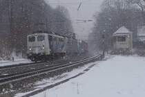 BR 139 und zwei weitere Lokomotion-Loks mit Winner Klv am 15.02.2013 in Aling. 