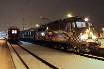 Die 115 509-2 zieht Autoslaaptrein 13416 abWrgl HBF bis Venlo am 23.02.2013