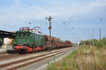244 044 mit Fotogterzug am 06.10.2012 in Altenburg