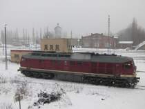 LEG 132 158-7 stand erneut am 25.02.13 in Gera.