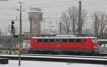 140 808-7 abgestellt in Karlsruhe Hbf 25.2.13