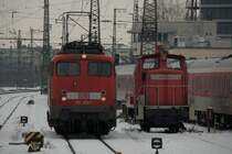 115 350 & 363 144 am 16.02.13 in Mnchen Ost