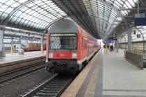 Hier ein Steuerwagen als RB nach Berlin Hbf am 23.2.13 Berlin Spandau. Interessant ist das er ein rotes und ein weisses Licht leuchten hat.