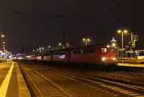 115 278-4 + 110 406-6 + 113 267-9 + 115 114-1 + 143 189-9 mit dem PbZ 2471 (Dortmund Bbf - Frankfurt (Main) Hbf) in K�ln-Messe/Deutz am 27.02.13