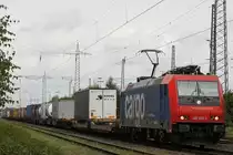 SBB Cargo/RTB 482 035 am 15.9.12 mit einem KLV in Ratingen-Lintorf.