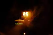 Kleine Impression vom 25.01.2013 aus dem Bahnhof Drei Annen Hohne. Die kleine Dampffahne, welche sich hier �ber Bahnsteiglaterne und Zugzielanzeiger legt und die ganze Szene in ein etwas gespenstisches Licht taucht, stammt aus der Zugheizung von P8936, beim Zwischenstopp in diesem Bahnhof. Produziert wird der Dampf von 99 7237, welche den Zug vom Brocken hierher gebracht hat und ihn in wenigen Minuten weiter nach Wernigerode bef�rdern wird. Zugegeben, das Bild ist fast identisch mit meinem vorherigen Bild (Nr. 666581). Da ich mich aufgrund der unterschiedlichen Dampffahnen, die ja beide durchaus ihren Reiz haben, in diesem Fall, aber auch nach l�ngerem Betrachten, absolut nicht entscheiden konnte, welches Bild von beiden ich einstellen sollte, m�chte ich dies, betreff Freischaltung, hier lieber doch dem begutachtenden Admin �berlassen!