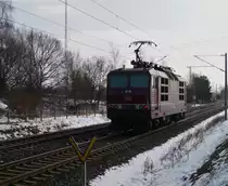 Am 02.03.13 wurde auch die 180 006 von Dresden Friedrichstadt nach Zwickau gebacht. Hier in Niederhohndorf, dies war ihre letzte Fahrt unter Strom! Hier der Nachschu�!