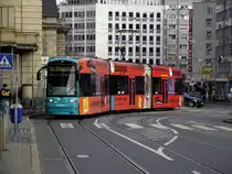 VGF S-Wagen 233 am 03.03.13 schl�ngelt sich in Frankfurt am Main 