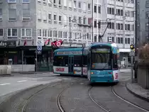 Tw 212 alias S-Wagen der VGF am 03.03.13 in Frankfurt am Main