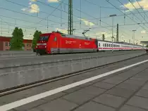 Hier die 101 008 mit IC2412 auf dem Weg nach Hamburg-Altona in M�nster(Westf)
GR13
