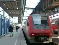 611 531 steht am 03.03.13 zusammen mit 611 007 sowie 611 050 im Hbf in Stuttgart.
