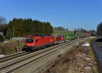 1116 267 mit dem SAE/Arcese-KLV am 05.03.2013 am B Vogl.