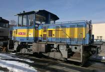 KDS 704 518-0 am 6.3.2013 in Kladno Lok-Werkstatt KDS.