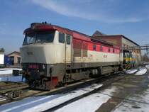 IDS Cargo 749 162-4 im KDS Kladno am 6. 3. 2013