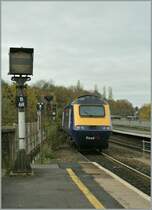 Ein HST nach Bristol verlsst Bath.
3. Nov. 2012