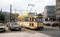 Hannover STRA SL 14 (T4 452) Am Steintor am 26. Juni 1981.
