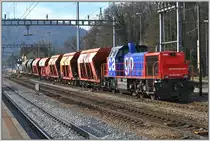 Am 843 083-7 in H�ntwangen-Wil. (08.03.2013)