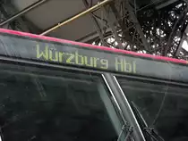 Zugzielanzeige einer BR 146 am 03.03.13 in Frankfurt am Main Hbf 