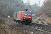 162 156-6 mit Gz bei Fulda am 09.03.2013 
