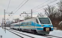 S� 310-? f�hrt durch Maribor-Tabor Richtung Ljubljana. /25.2.2013