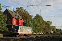 Hectorrail 241.004  R2D2  am 28.9.12 mit dem DGS 42710 bei der Durchfahrt durch Ratingen-Lintorf.
Gru� an den Tf!