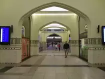 Hauptbahnhof Breslau (Wroclaw) nach dem Umbau am 24. August 2012 fr�h zwischen 1:30 und 2:00 Uhr