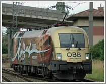 1116 250 am 4.8.06 beim Umsetzen in Ebenfurth. Sie wartete an diesem Tag auf den ER 9947 „Therme B�k  aus Szombathely, den sie ab Ebenfurth weiter nach Wien bespannte.