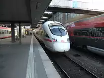 Am 02.11.12 ist ICE-T  Innsbruck  gerade als ICE 1707 von Berlin in M�nchen Hbf angekommen.
