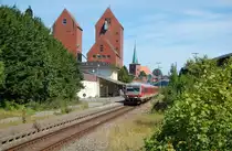 RB 21771 Neustadt(Holst) - L�beck Hbf, am 11.08.2012 in Neustadt(Holstein)