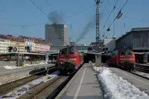 218 435 am 03.03.13 im M�nchner Hbf