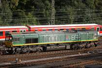 Ascendos/EGP am 10.10.12 beim Rangieren in Duisburg-Entenfang.