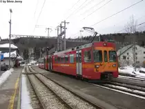 BDe 4/4 211 am 7.3.2013 in St-Cergue