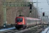 1116 261 & 1016 022 am 03.03.13 mir EC 112 gen Stuttgart in M�nchen-Lochhausen