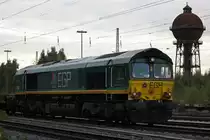 Ascendos/EGP 266 005 verl�sst am 10.10.12 Duisburg-Entenfang.