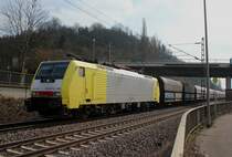 189 206 / ES 64 F4-206 f�r NIAG im Einsatz bei Dattenberg am 22.03.2013