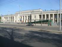 Das Hauptgeb�ude des Bahnhof Kaunas in Litauen am 28.4.2012.