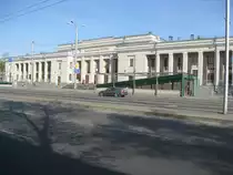 Das Hauptgeb�ude des Bahnhof Kaunas in Litauen am 28.4.2012.