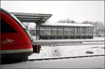 Märzwinter in Sachsen-Anhalt - 

Impression vom Bahnhof in Güsten. 

19.03.2013 (M)
