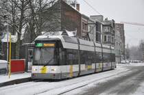 Hermelijn 7273 von DE LIJN Antwerpen, aufgenommen 24/03/2013 am Haltestelle Kioskplaats Hoboken 

