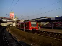 Am 23.10.2011 endete die Fahrt f�r 425 221-9 in Ludwigshafen/Rh. Hbf.