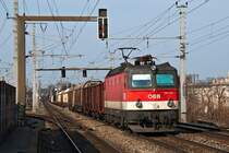 1144 243, am Nachmittag des 23.03.2013 zwischen Wien Erdberger L�nde und Wien Haidestra�e.