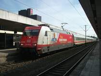 101 081  CEWE Fotobuch  steht am 23. M�rz 2013 mit IC 2430 nach Oldenburg(Oldb) in Hannover Hbf.