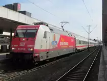 101 081-8  Cewe  steht am 23. M�rz 2013 mit IC 2430 nach Oldenburg in Hannover Hbf.