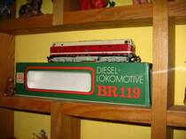 Spielzeug-Museum Peenem�nde: TT-Modell BR119 der DR