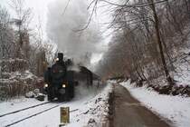 NLB 93.1420 am 31.M�rz 2013 als Nebenfahrt SR 14568 nach Waldm�hle kurz vor dem Ziel.

